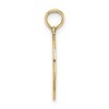 Black Bow Jewelry Cutout New York Statue of Liberty in Apple Pendant in 14K Yellow Gold - 2 of 4