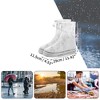 Unique Bargains Reusable Waterproof Shoe Covers Non-Slip for Men Women Easy to Clean Portable 1 Pair - 2 of 4