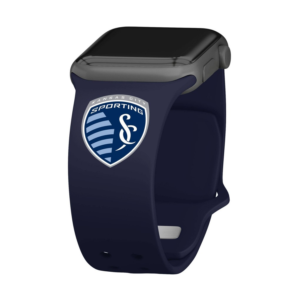 Photos - Smartwatches MLS Sporting Kansas City Logo HD Apple Watch Band - 38/40/41mm Short 