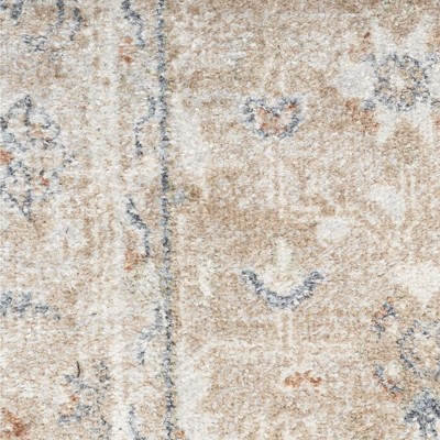 Astra Sage Multi 2'2" x 10' Vintage-Inspired Washable Rug
