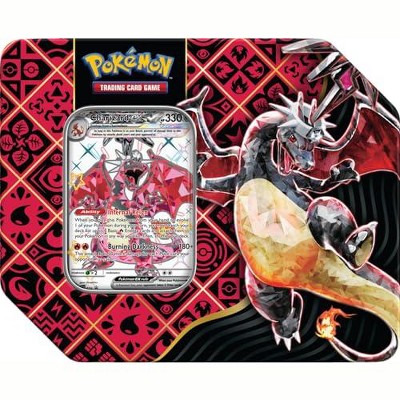 POKEMON Pokemon TCG: SV4.5 Paldean Fates Tin - Charizard
…