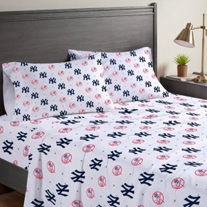 MLB New York Yankees Small X Full Sheet Set - 1 of 3