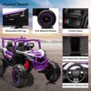 24V Kids Electric UTV - 4WD Ride-On Car with Parent Remote, LED Lights & Suspension | 110Lb Capacity, Ages 3-6 - 3 of 4