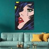 Green Eyes Crying Girl by Allyson Gutchell Unframed Wall Canvas - iCanvas - 3 of 4