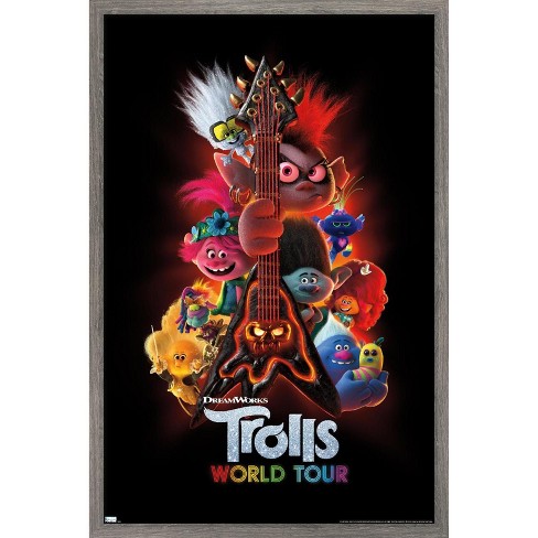 Trends International DreamWorks Trolls 2 - One Sheet Framed Wall Poster Prints - image 1 of 4