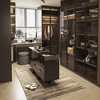 Famapy Gloss Dresser with Marble Accents 6 Drawers Storage Cabinet for Bedroom, Living Room, and Kitchen - 2 of 4