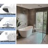 Maison High Pressure 8" Modern Rainfall Showerhead Brushed Nickel Luxury Showerhead -Tool Free Installation - Best Showerhead, Bathroom Essential - 4 of 4