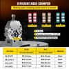 VEVOR Manually Operated AC Hose Crimper Hydra-Krimp 71550 Manual AC Hose Crimper Kit Air Conditioning Repair Handheld AC Hose Crimping Tool, Silver - 4 of 4
