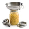 Norpro Heavy Duty Stainless Ssteel Wide Mouth Funnel with Removable Strainer, 5.5-Inch - 3 of 4