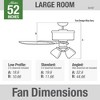 Hunter Fans Bennett 1 - Light in  Matte Black - 4 of 4