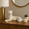 Decorative Leopard Sculpture for Home Decor - Contemporary Figurine for Bathroom, Office, Bedroom, or Shelf Decor - 3 of 4