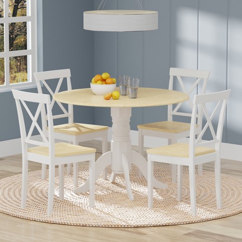 Round back dining online chairs set of 4