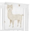 Sweet Jojo Designs Gender Neutral Baby Milestone Blanket Boho Llama Taupe and White - 2 of 4