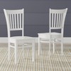 Glenwillow Home 48" Wood Dining Table + Spindle Back Dining Chairs Dining Set (3-Piece or 5-Piece Set) - 3 of 4