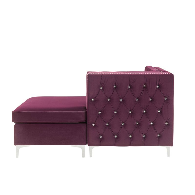 34" Jaszira Chaise Lounge - Acme Furniture, 5 of 7