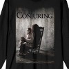 The Conjuring Rocking Chair Poster Art Juniors Black Long Sleeve Shirt - 2 of 3