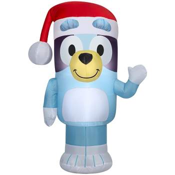 Paw Patrol Lighted 3.5 ft. Inflatable Chase with Wreath Christmas Decoration