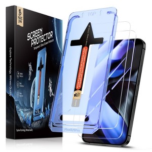 MAGIC JOHN 2 Pack for Google Pixel 9/9 Pro Tempered Glass Screen Protector - 1 of 4