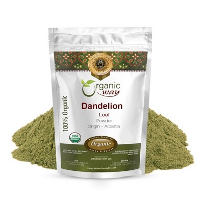 Organic Way Organic Dandelion Leaf Powder - 1lb