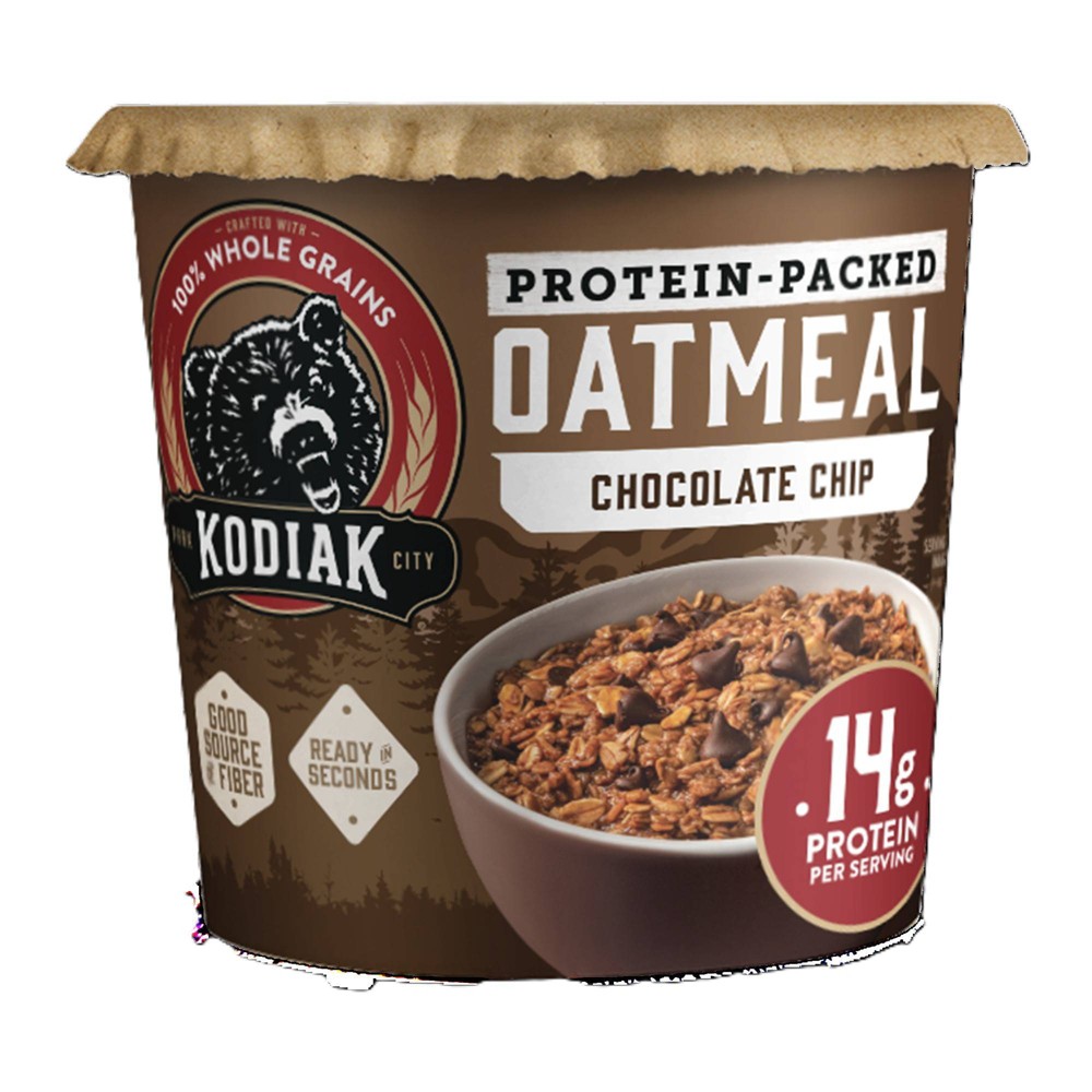 UPC 705599013416 product image for Kodiak Cakes Protein-Packed Chocolate Chip Oatmeal in a Cup - 2.12oz | upcitemdb.com