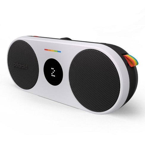 Polaroid P2 Portable Bluetooth Speaker With Wrist Strap (black & White) :  Target