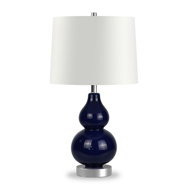 Hampton & Thyme 21.25" Tall Petite Table Lamp with Fabric Shade, 1 of 11