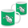 University of Arkansas at Monticello Primary Logo Ceramic Coffee Mug Novelty Gift Mugs for Coffee Tea and Hot Drinks 11oz White - 2 of 4