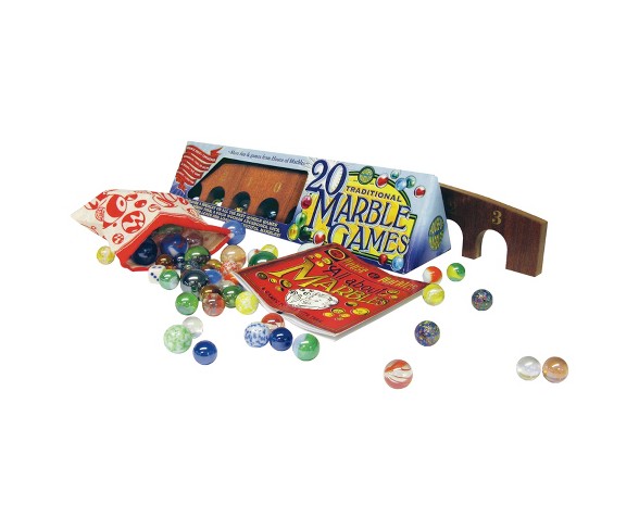 House of Marbles Traditional Marble Games Pack