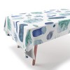 Ninola Design Blue Minimal Strokes Abstract Tablecloth - Deny Designs - 2 of 3