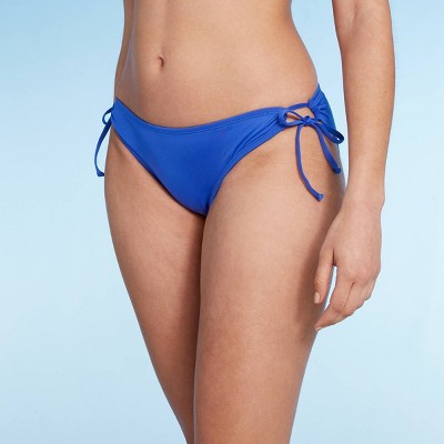 Women's Keyhole Hipster Bikini Bottom - Kona Sol™ Bright Blue XS