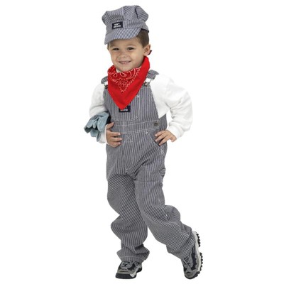 Aeromax Jr. Train Engineer Costume Child 6-8 : Target