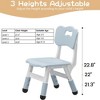 Adjustable Kids Chair (2pcs), 3 Level Height Adjustable Toddler Chair - 3 of 4