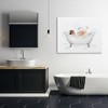 Stupell Industries Cowgirl in Bathtub, 48" x 36" - 2 of 4