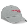 NCAA Fresno State Bulldogs Nico Cotton Hat: Adjustable Gray Baseball Cap - 3 of 4