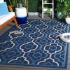 Courtyard Brookstone CY7938 UV & Stain Resistant Non-Shedding Power Loomed Indoor/Outdoor Rugs - Safavieh - 2 of 4