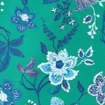 pretty jade jacquard floral