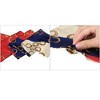 Allegra K Women's Polka Dot Long Skinny Double-Sided Scarf 57.87*5.12"(L*W) - 4 of 4