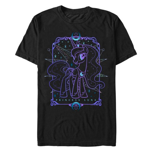 Men's My Little Pony Princess Luna Tarot Card T-Shirt - image 1 of 4