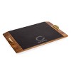 NFL Chicago Bears Covina Acacia Wood and Slate Black with Gold Accents Serving Tray - 2 of 4