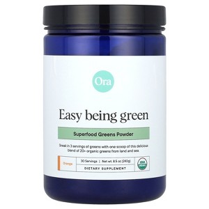 Easy Being Green, Superfood Greens Powder, Orange, 8.5 oz (240 g) - 1 of 3