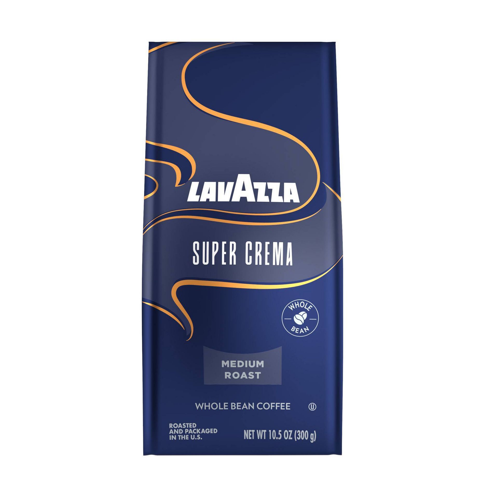 Lavazza Super Crema Medium Roast Whole Bean Coffee - 10.5oz