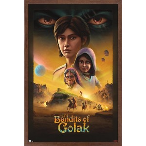 Trends International Star Wars: Visions Season 2 - The Bandits of Golak Framed Wall Poster Prints - 1 of 4