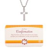 Dicksons Confirmation Cross Dove Silver Tone 24 inch Stainless Steel Metal Chain Necklace - 2 of 4