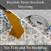 Oriental Machine Washable Rug, Vintage Area Rug Non-Slip Floor Carpet, Easy-Cleaning Rug for Bedroom Office Home Decor - 3 of 4