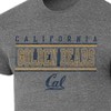 NCAA California Golden Bears Men's Gray Tri-Blend T-Shirt - 3 of 3