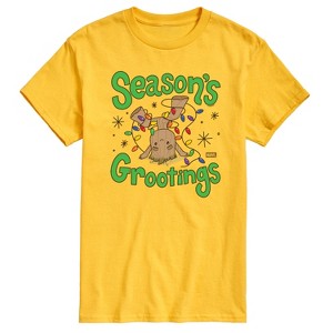 Men's - Marvel - Seasons Grootings Short Sleeve Graphic T-Shirt - 1 of 4
