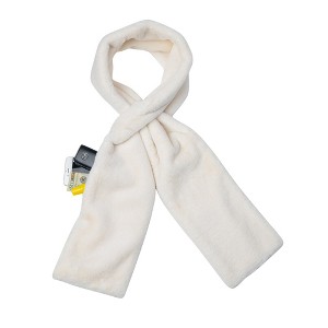 Sprigs Faux Fur Scarf With Hidden Pocket - 1 of 4