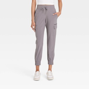 Women's Active Light Mid-Rise Cargo Joggers - All In Motion™ - 1 of 4