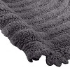 Lavish Home 2-Piece Round Cotton Bath Mat Set - 3 of 4