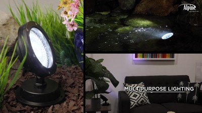 8W Color-Changing Outdoor LED Pond Light with Plastic Housing